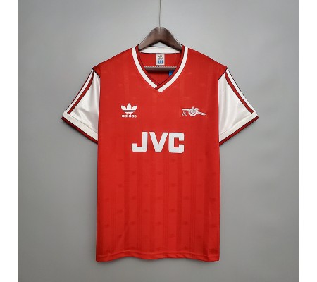 Arsenal 88/89 Home Red Soccer Jersey